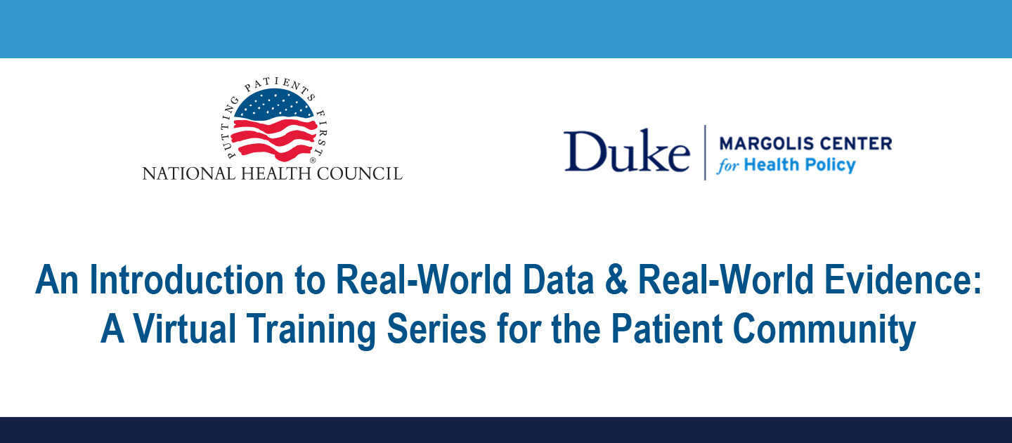 An Introduction To Real-World Data & Real-World Evidence: A Virtual ...