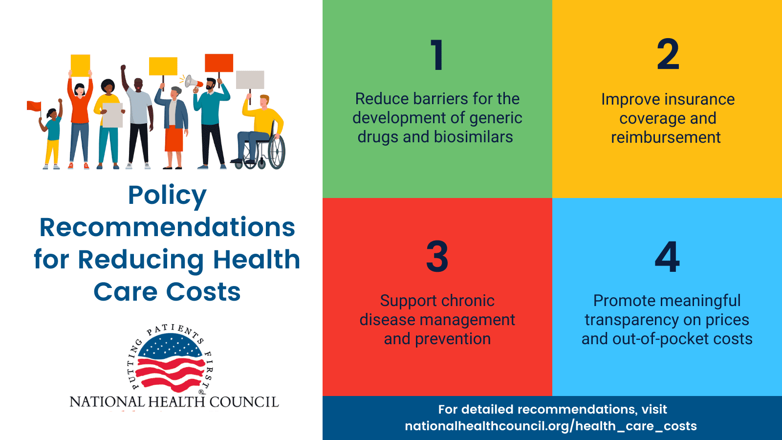 NHC Updates Health Care Cost Policy National Health Council