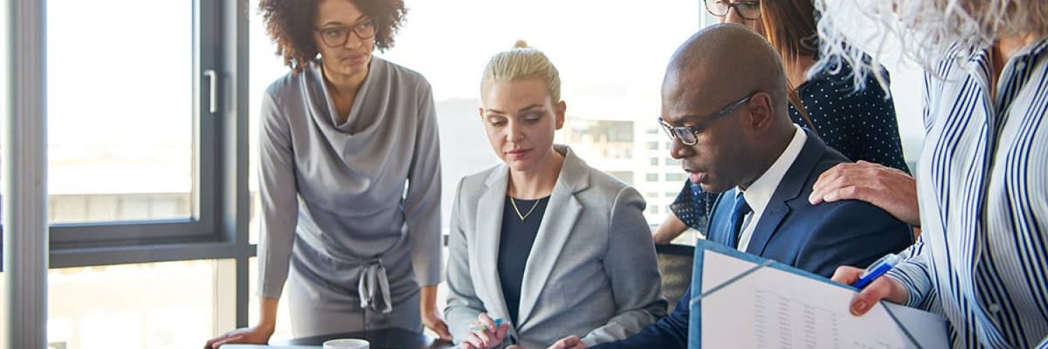 group of business people